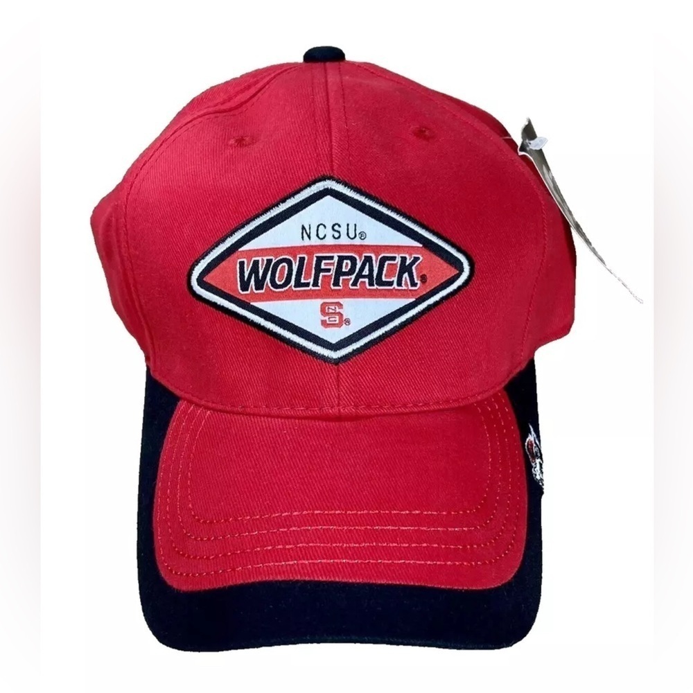Vintage NC State University Wolfpack NCSU Hat Starter Cap Adjustable 90s NEW